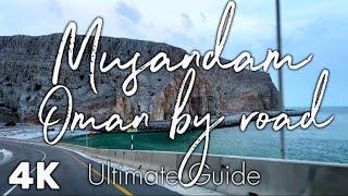 Musandam Oman by road from UAE | immigration process fee | Best hotel | overnight camping location