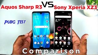 Aquos Sharp R3 vs Sony Xperia XZ3 Comparision | Pubg Test | Best In 2022