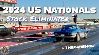 2024 Indy Stock Eliminator Qualifying & Class NHRA US Nationals Drag Racing Muscle Cars 70th Annual