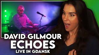 SO MAGICAL!! First Time Reaction to David Gilmour - "Echoes" Gdańsk