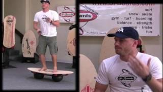 Phil Rajzman talks about his training on a Si-Board