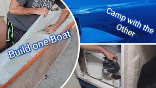 Custom Bangka Trimaran Part 19  Camping on the Water Escape Time