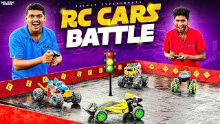 ₹50000 Robot Car Fight Challenge Gone Wrong  రిమోట్ కార్లతో ఫైట్ చేసాము…