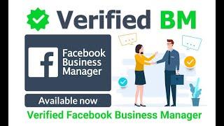 Facebook Business Manager Account with 5 ads account No Limit Daily for sale - verified bm for sale