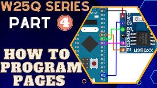 W25Q FLASH Memory || Part 4 || How to Program Pages