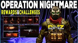 DMZ The Haunting Operation Nightmare Rewards and Challenges - MW2 Warzone