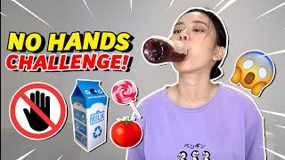 CHALLENGE MAKAN GAK PAKE TANGAN?!