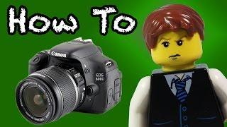 LEGO Stop-Motion DSLR Camera Tutorial