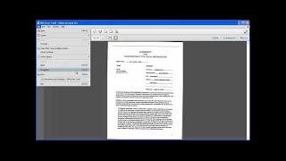 Converting scanned document to PDF: scan and convert with Acrobat X