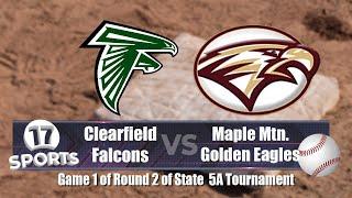 Maple Mountain v Clearfield Baseball - May 16, 2024