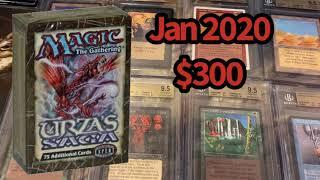 Urza’s Saga Sealed Booster Box $7500+ Gaea’s Cradle Magic the Gathering Reserve Lost Cards!!!