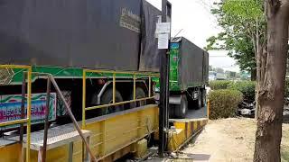 Auto truck weighing system RFID and Gate barrier