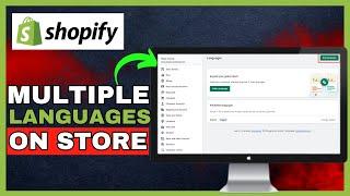 How To Have Multiple Languages On Shopify Store - EASY (2024)