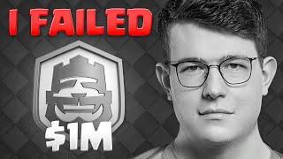 I *FAILED* in $1.000.000 Clash Royale League!