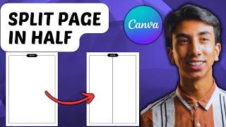 How To Split a Page In Half On Canva (2025)