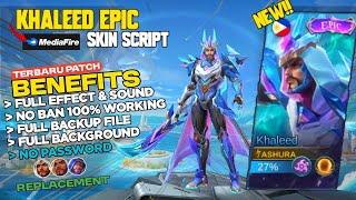 NEW!! Khaleed Epic Wave Strider Skin Script No Password | Full Effect & Sound | Zhuxin Patch