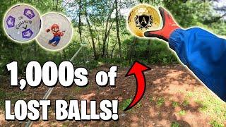 I Found the World's RAREST Logos GOLF BALL HUNTING! 