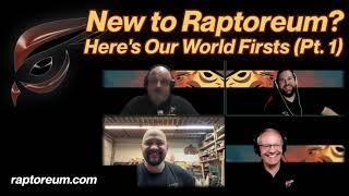 New to Raptoreum? Here's a World Firsts Recap: Part 1