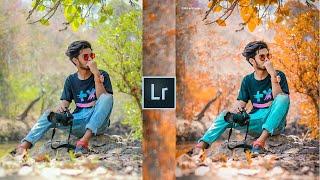 Lightroom orange moody effect photo editing tutorial ||PRESET download free ||