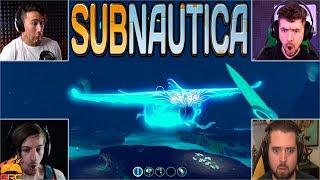 Gamers Reactions to the Ghost Leviathan | Subnautica