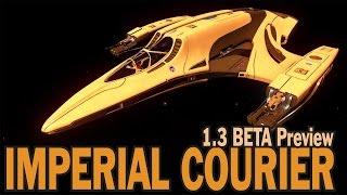 Elite: Dangerous. Imperial Courier Review (Power Play beta 1.3)