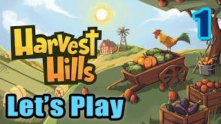 Let's Play - Harvest Hills - Cozy Relaxing Farming Simulator - Full Gameplay (Steam Next Fest)