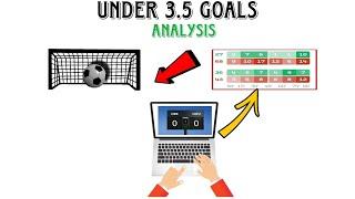 UNDER 3.5 Goals Analysis Tutorial