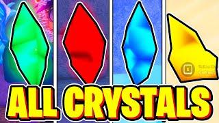 How To GET ALL 4 ENERGY CRYSTAL LOCATIONS In Fisch! Roblox