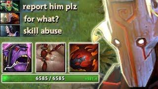 Reported: Skill Abuse [Max Attack Speed (0.2s) + Imba Tank] Dota 2 Ability Draft