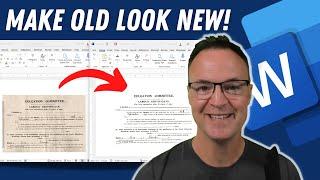 Repair Documents in Microsoft Word. Make Old Look New!