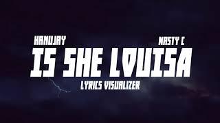 VIDEO: Hanu Jay - Is She Louisa feat. Nasty C (Lyrics Visualizer).