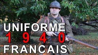 French 1940 uniform - WW2 Uniform Impression [ENG SUB]