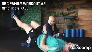 20 Min. Eltern & Kind Workout "Ran an den Babyspeck" | OBC Family Workout #2