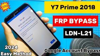 Huawei Y7 Prime 2018 FRP Bypass (LDN-L21)Google Account Unlock | FRP Unlock Without PC 2024