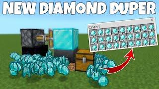 How To Make DIAMOND Farm/Duper in Minecraft Bedrock 1.20+ (Actually Working) OMG 