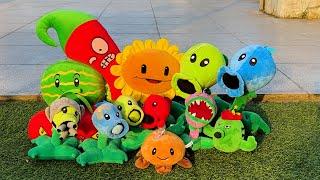 Plants vs Zombies Plush Garden Warfare：Roof Battle.