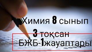 8 сынып. 3 тоқсан БЖБ-1 талдау. Жауаптары