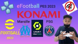 eFootball PES 2023 ppsspp Marseille vs PSG Ligue 1 Prancis Uber Eats