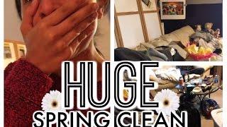 HUGE SPRING CLEAN WITH ME 2017 | BEDROOM OVERHAUL | PT. 1