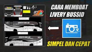 TUTORIAL!!! | CARA MEMBUAT LIVERY BUSSID INSTAN