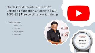 Oracle Cloud Infrastructure 2022 Certified Foundations | 1Z0-1085-22 | Free Certification & Learning