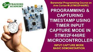 Timer Input Capture Programming - Capturing timestamps using timers of STM32F4 microcontroller