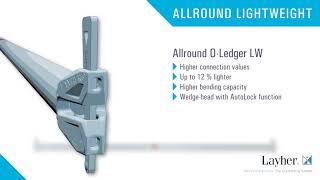 Layher Allround Scaffolding Lightweight - The new generation