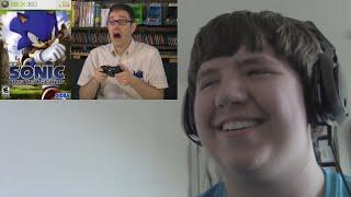 GameCubeDude300 Reacts To Sonic the Hedgehog 2006 (Xbox 360) - Angry Video Game Nerd (AVGN)!