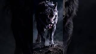 Corrupted Shadow Wolf Live Wallpaper  Epic and Menacing #ai #corrupted #wolf  #animals