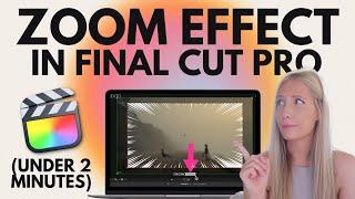  Tutorial: How to Zoom In & Out in Final Cut Pro for Beginners