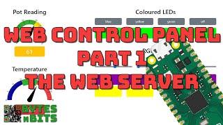 Add a web control panel to your project - the web server
