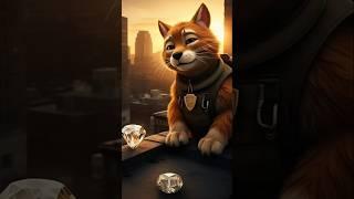 Cat finding lost diamond  #cat #cuteanimal #aicatshorts #viralshort #aicontent #trending #catlover