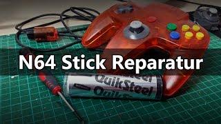 Anleitung: N64 Stick reparieren mit QuickSteel