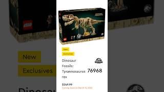 Tyrannosaurus rex 76968 LEGO Jurassic World #lego  #jurrassicworld #dinosaur